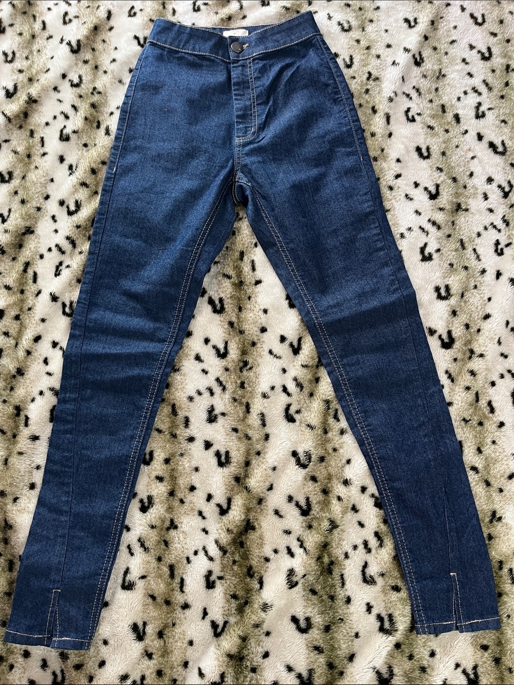 Cotton On High-Rise Dark Blue Women's Jeans